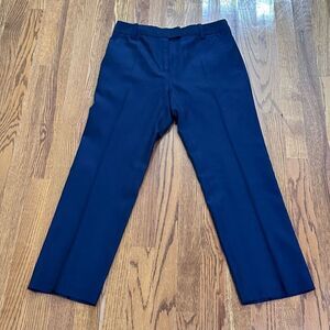 Phillip Lim Navy Cropped Dress Trousers